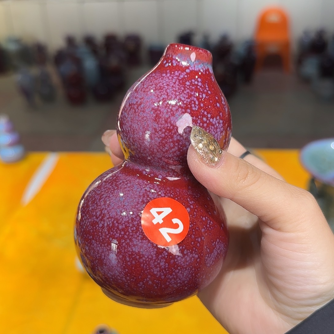 陶摆件郑家钧窑摆件