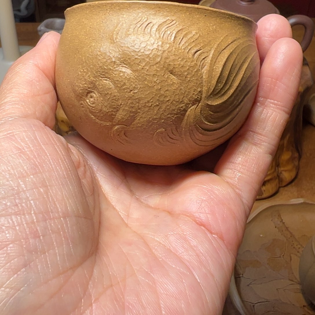 陶开****剧全手工手捏主人杯