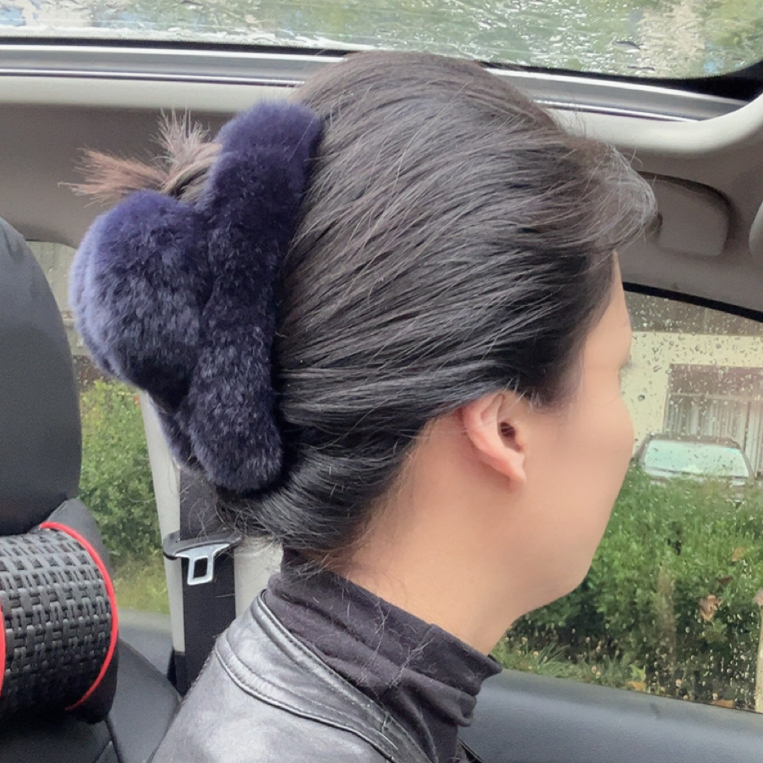 抓夹甜美发夹秋冬夹子女网红少女风日韩千金风森系