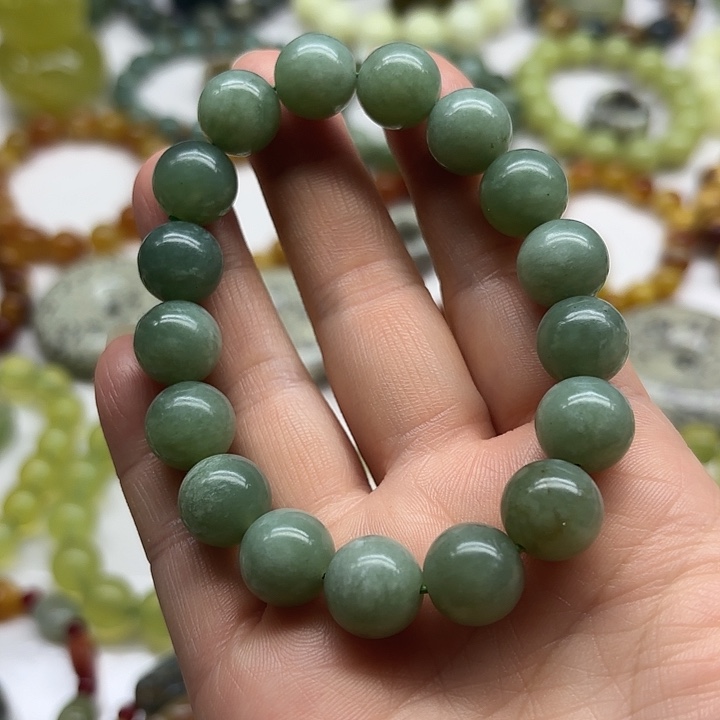 蛇纹石玉未镶嵌手串