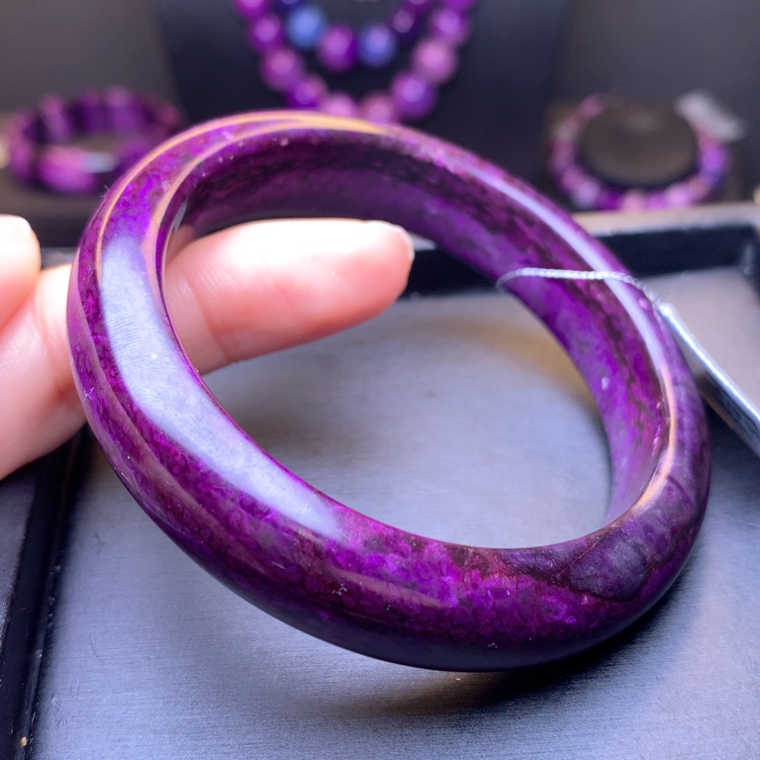 苏纪石（舒俱来）手镯未镶嵌