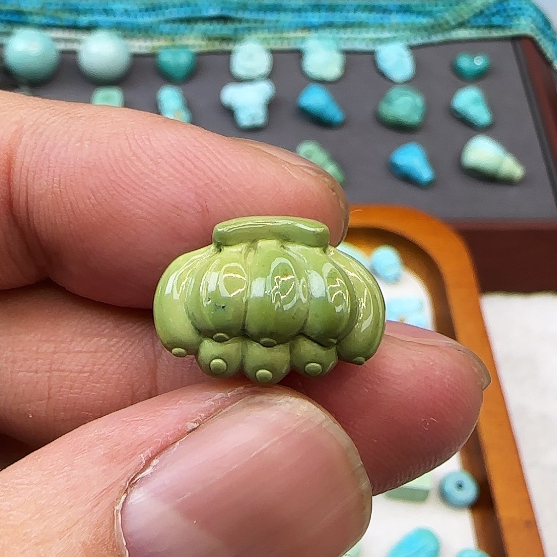 绿松石未镶嵌配饰