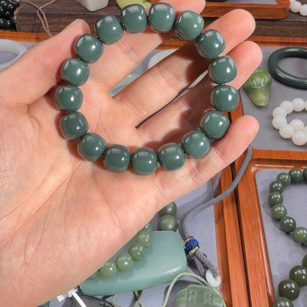 和田玉手链未镶嵌