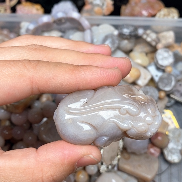 硅化珊瑚（珊瑚玉）手镯未镶嵌