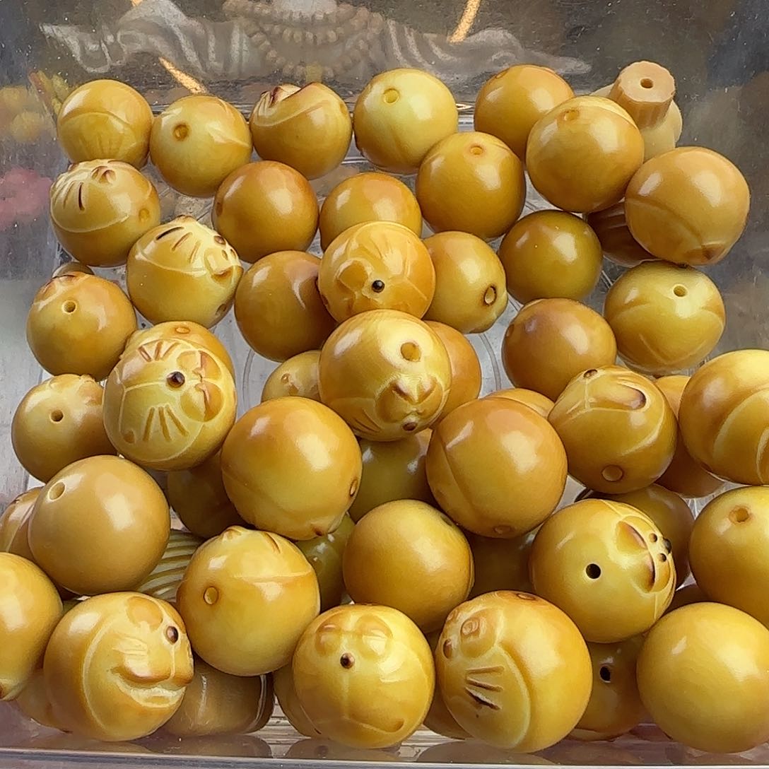 菩提根/象牙果吊坠全品牙果卡22-24炭烤机器猫7颗