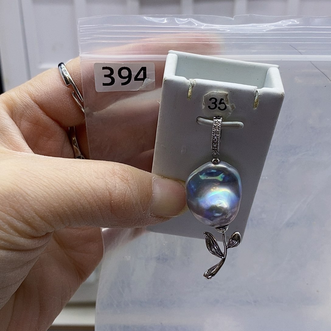 颈饰合金淡水珍珠