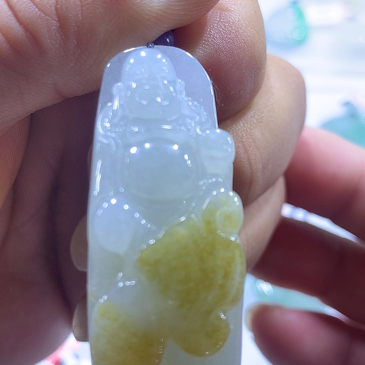 翡翠未镶嵌颈饰天然翡翠吊坠A货