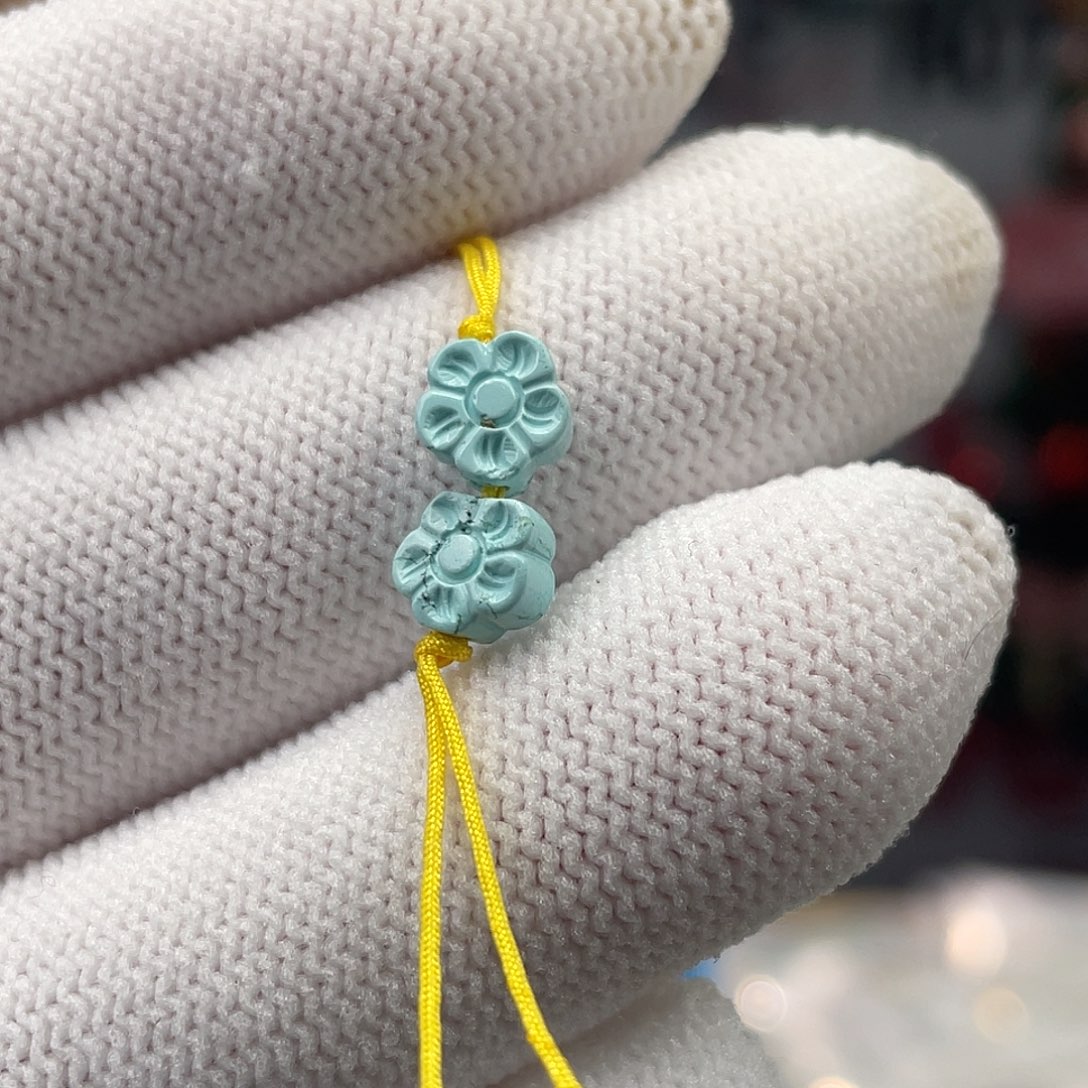 绿松石未镶嵌挂件