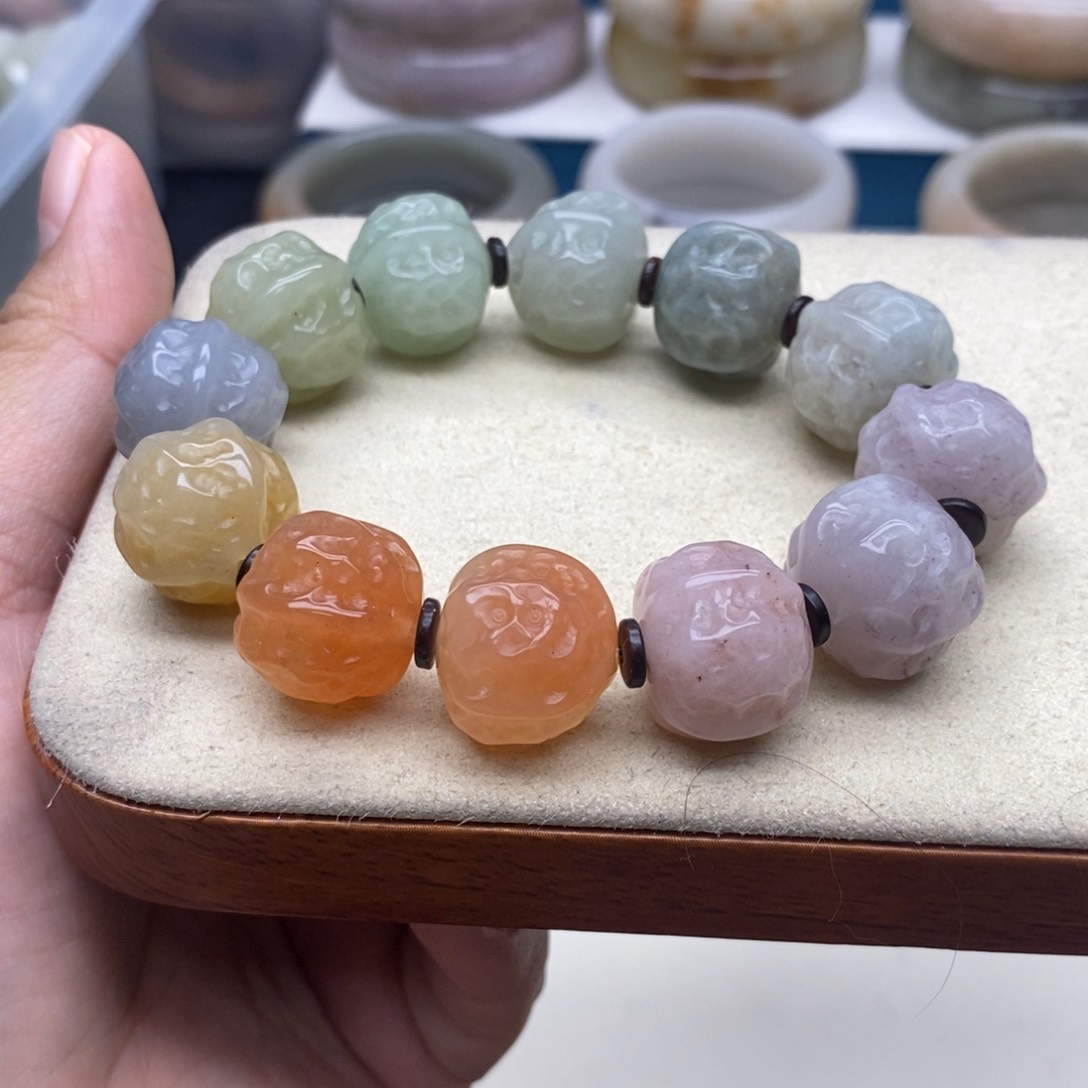 石英质玉手镯未镶嵌仰**福