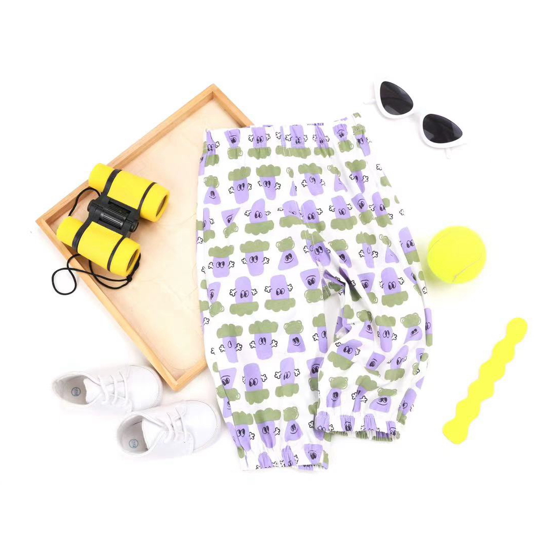 安卡米儿童夏季防蚊裤吸汗透气凉爽