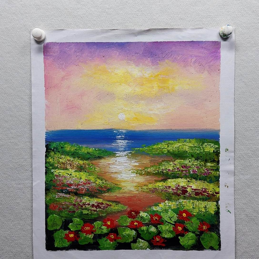 油画作品原创手绘作品123456