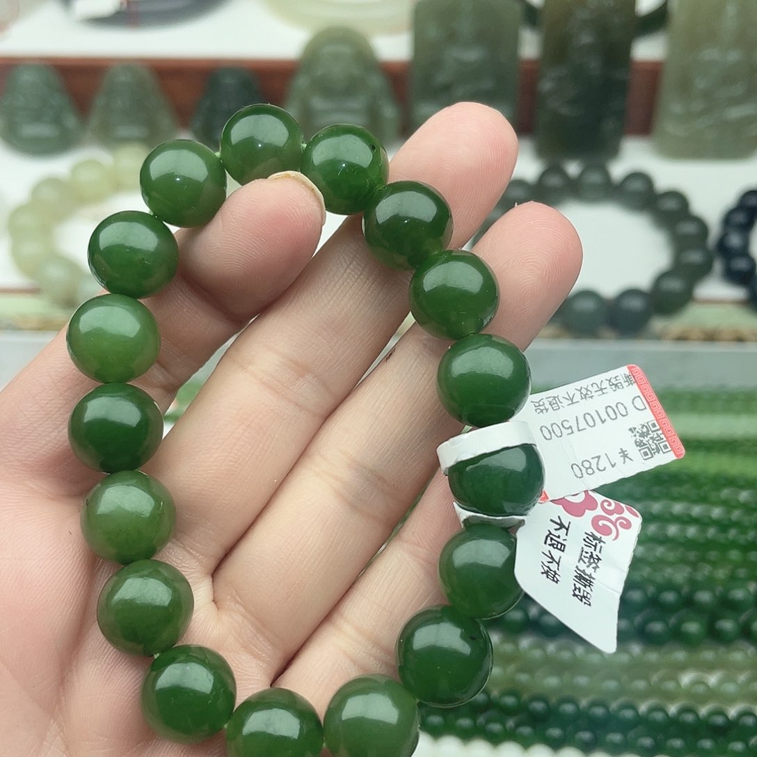 和田玉手串未镶嵌