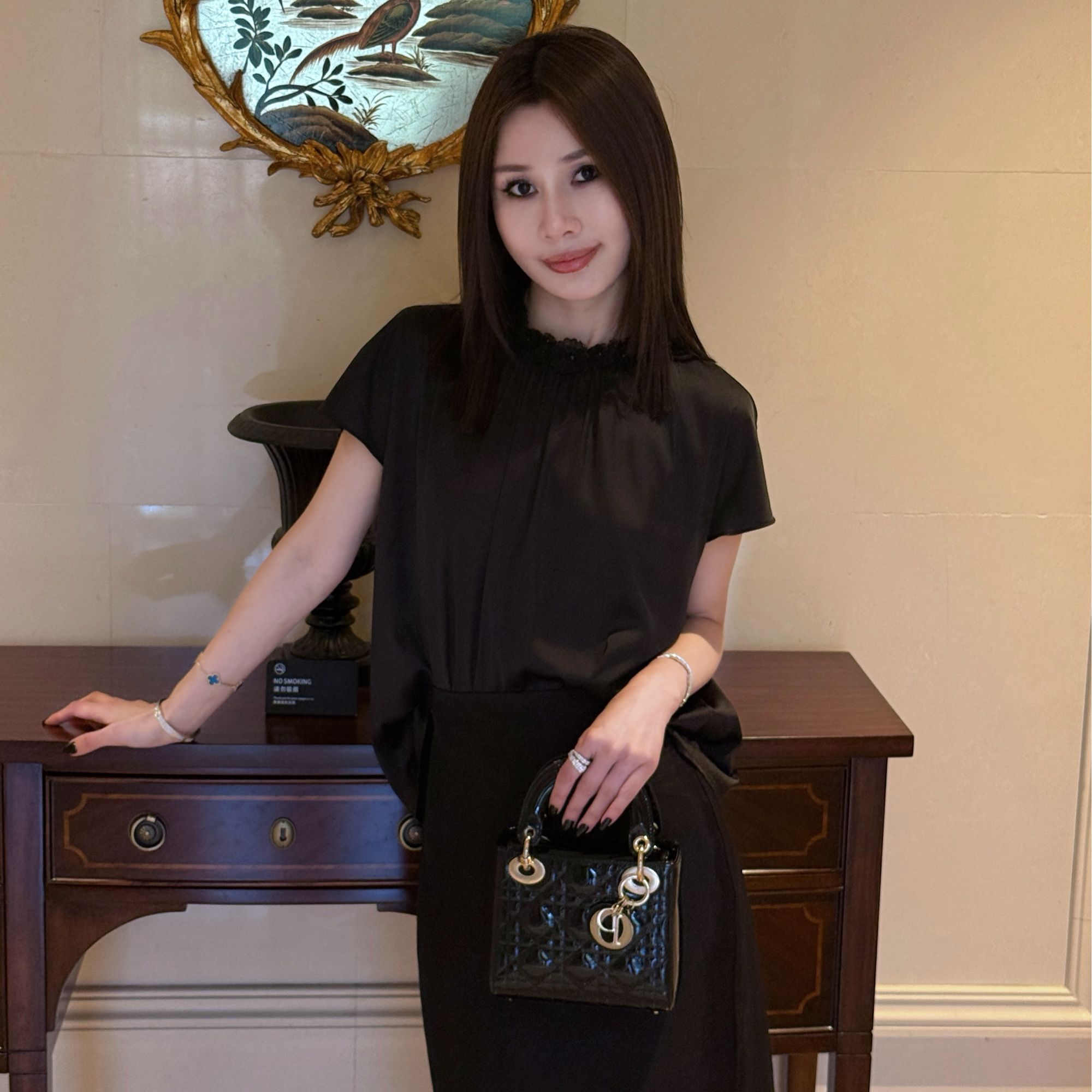 【云罗衣】重工短袖衬衣高级感法式别致上衣漂亮小衫