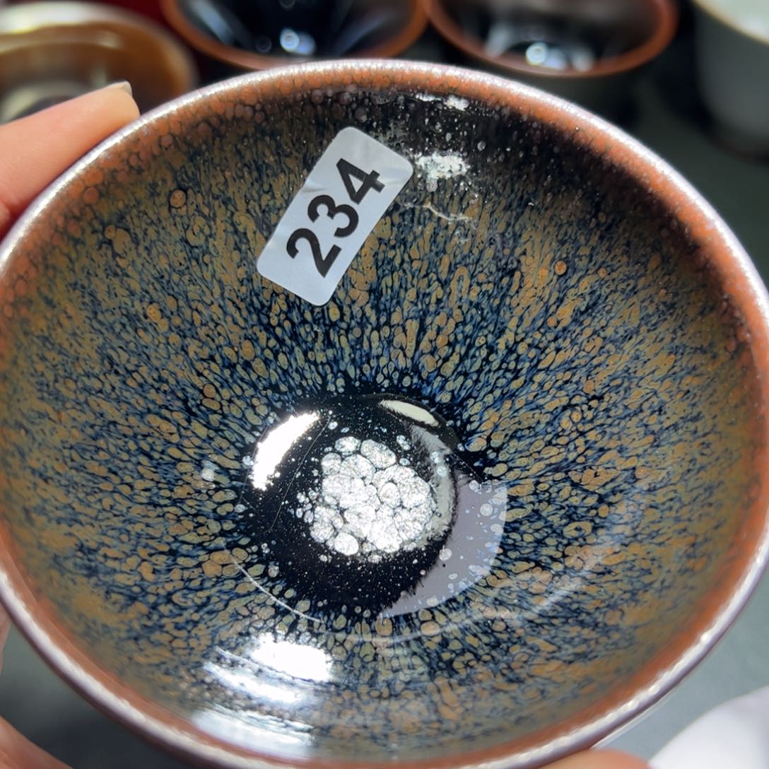 茶盏全手工原矿原釉建盏