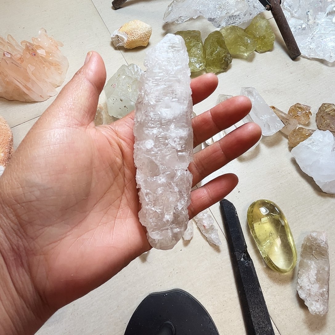 创***子珠宝半成品水晶未镶嵌