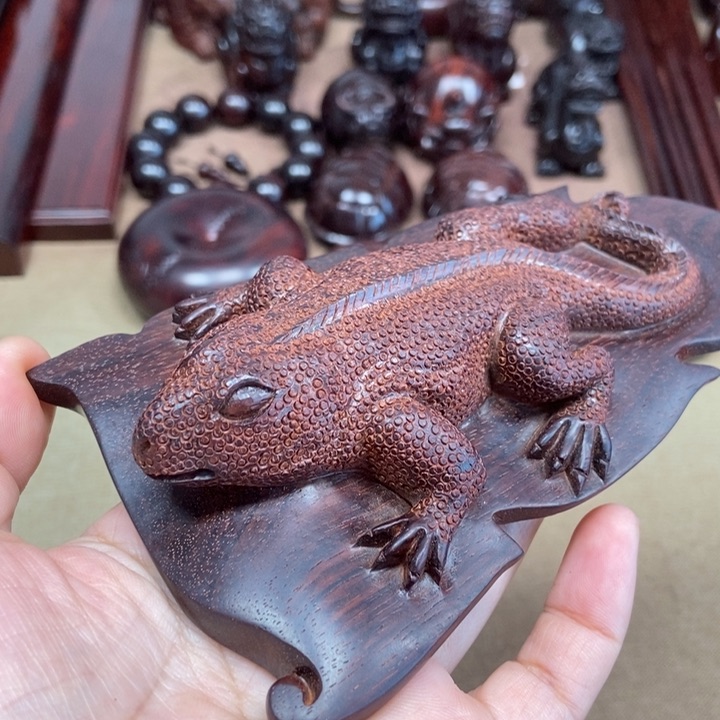 檀香紫檀（小叶紫檀）印度小叶紫檀（蜥蜴）