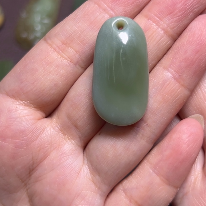 风***6岫岩河磨玉（透闪石质玉）未镶嵌颈饰