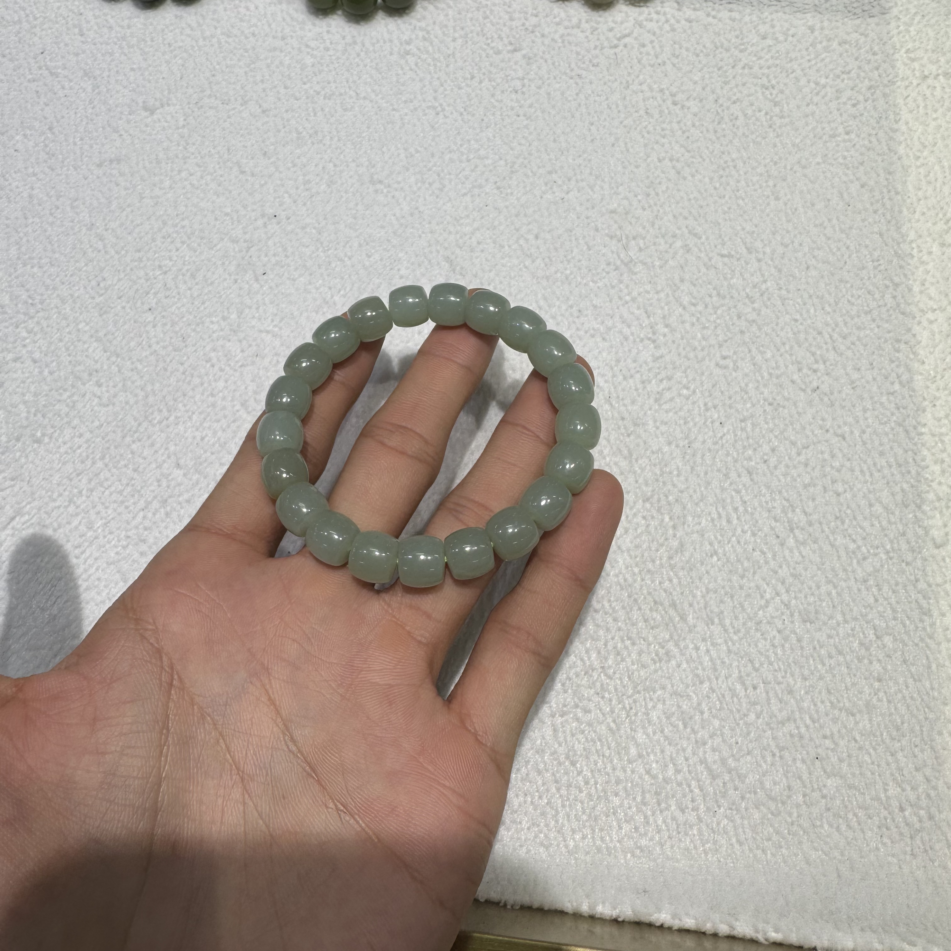 和田玉且末料9x10mm多样性拍一发一