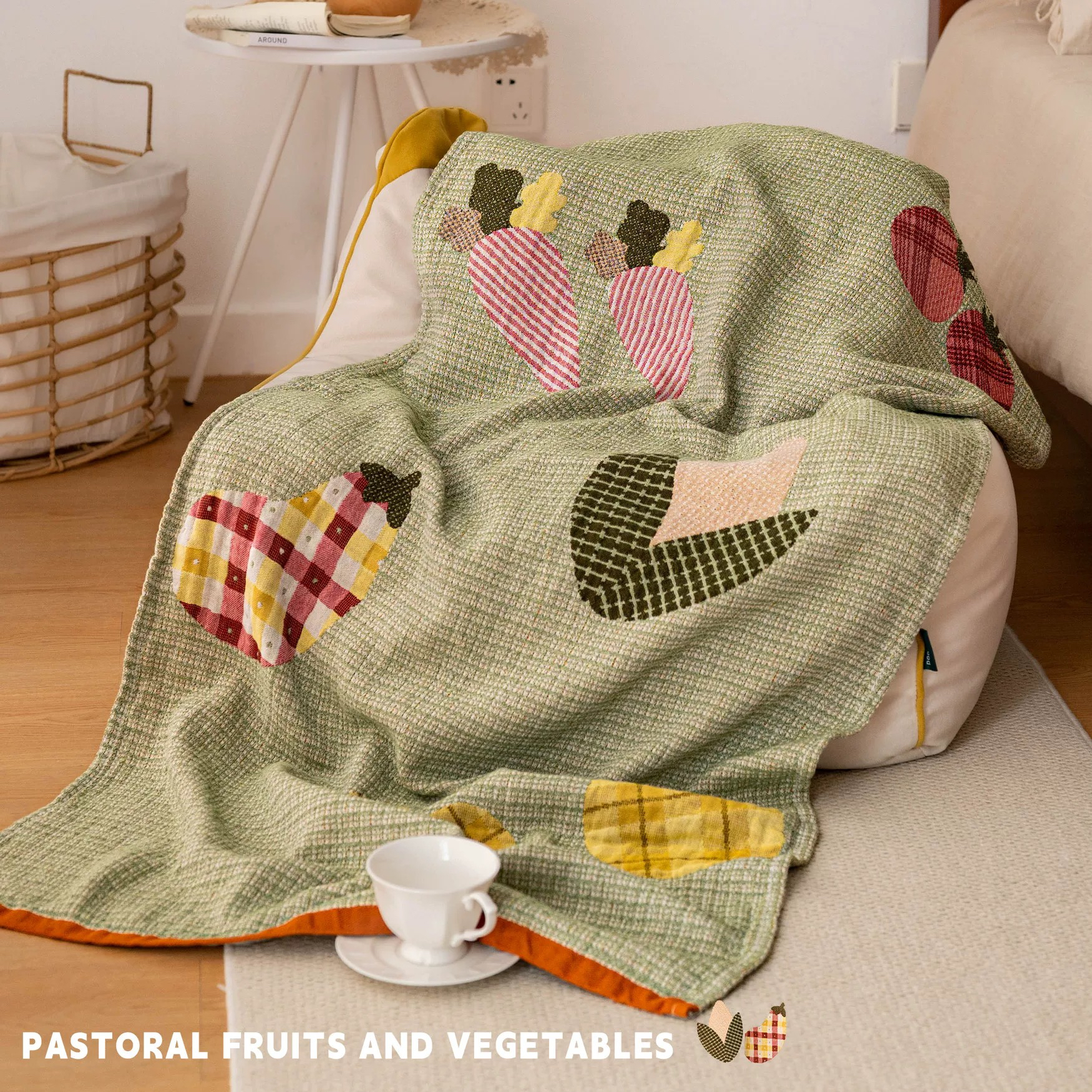 纯棉四层纱布卡通浴巾70*160微瑕～F024