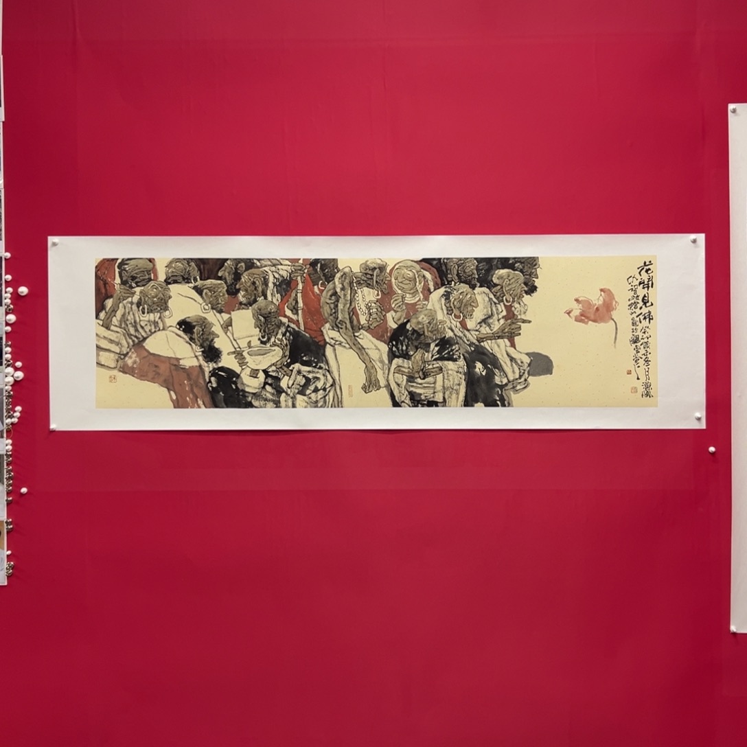 国画用****4仇智老师作品简介