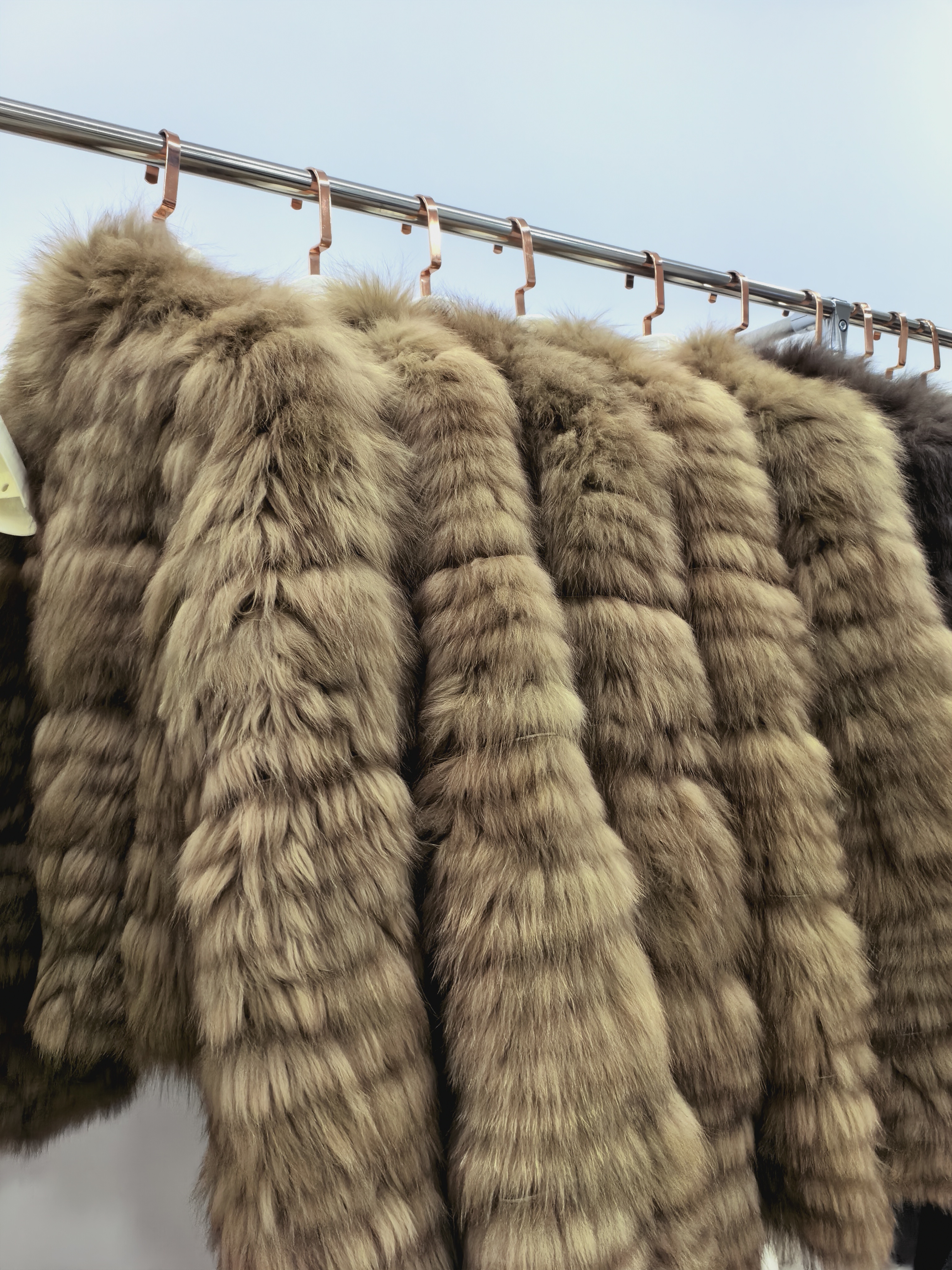 车条皮草外套软糯显瘦年轻款加棉时尚洋气女装真毛毛