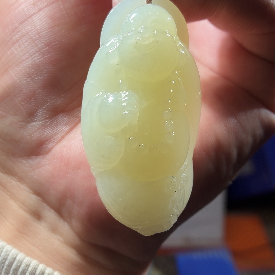 和田玉（糖玉）未镶嵌颈饰