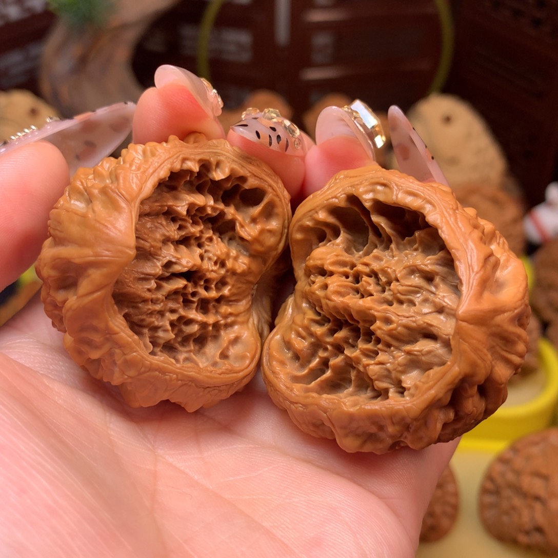 吊坠文玩核桃聚宝盆43