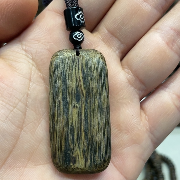 沉香吊坠奇楠挂件红油老料