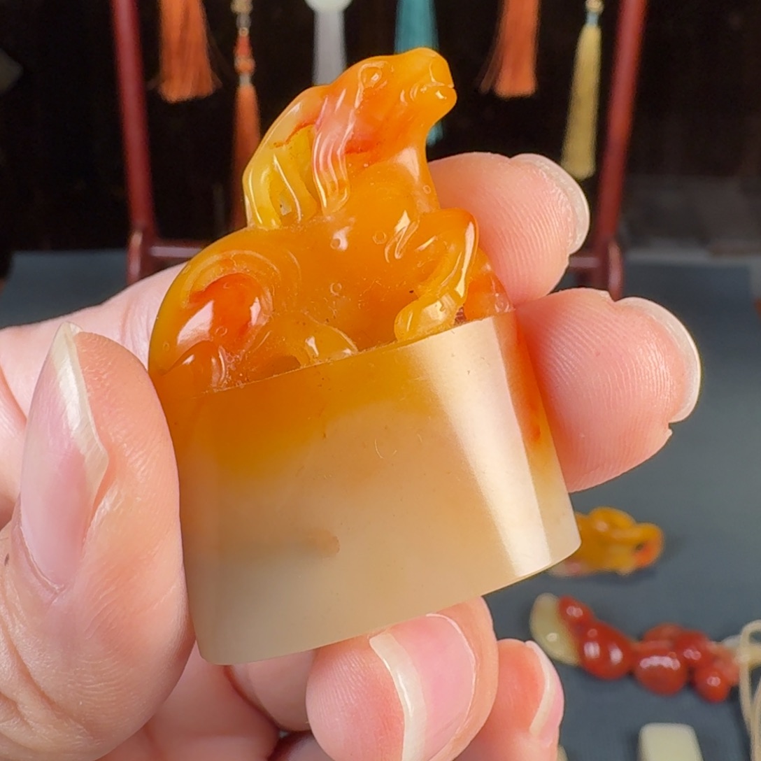 寿山石印石芙蓉石