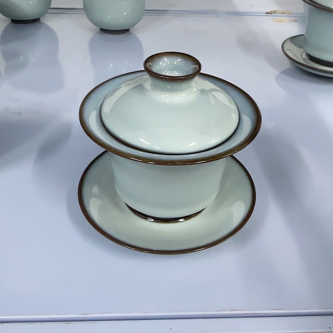 瓷片开播浮力，小微瑕。