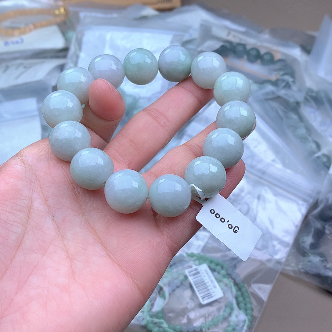 未镶嵌手链翡翠手串