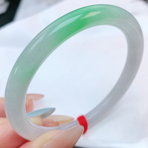 未镶嵌手镯翡翠53圆条882960