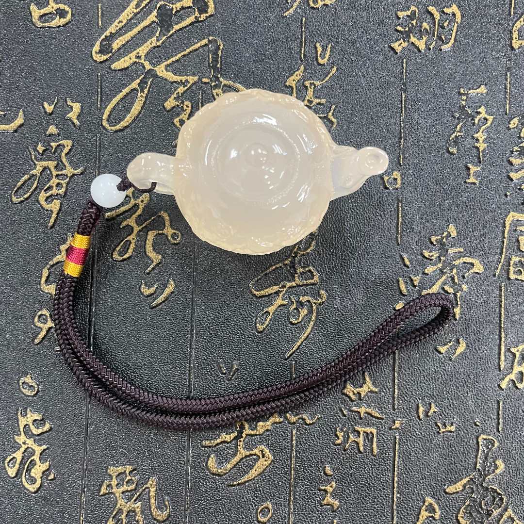 HYM变色粉手把件涵哲堂文阁SC488