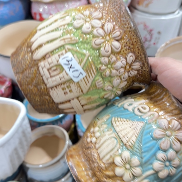 凑9块包邮，有孔，花盆