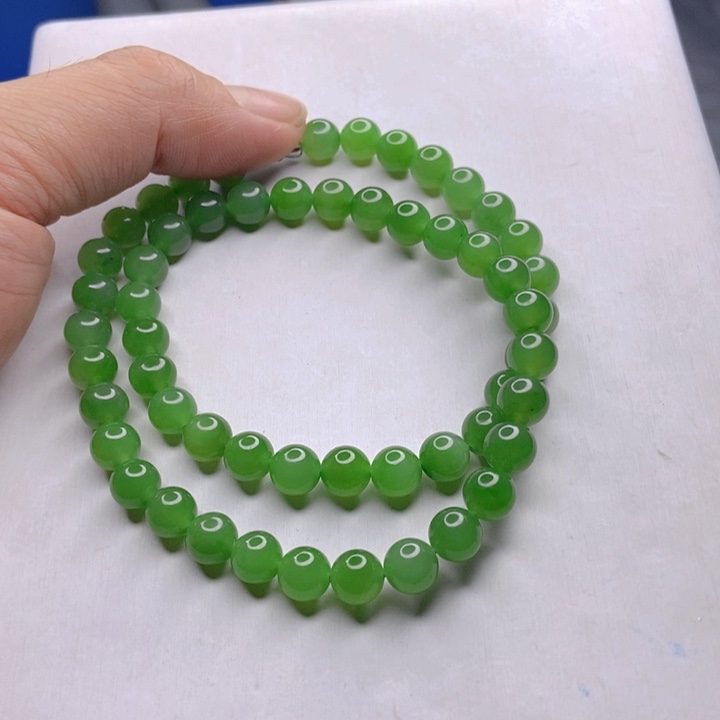 【闪购商品】和田玉（碧玉）颈饰未镶嵌11