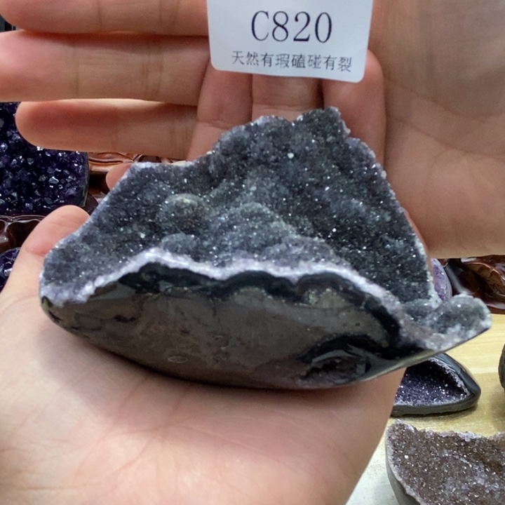 紫晶大型摆件（非配饰）未镶嵌