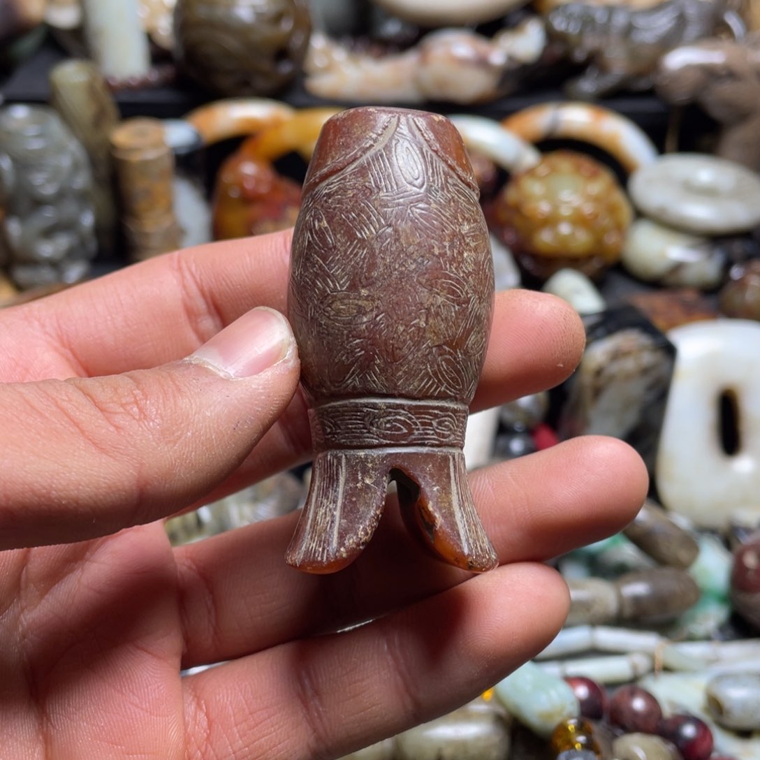 和田玉（糖玉）挂件未镶嵌菲****品