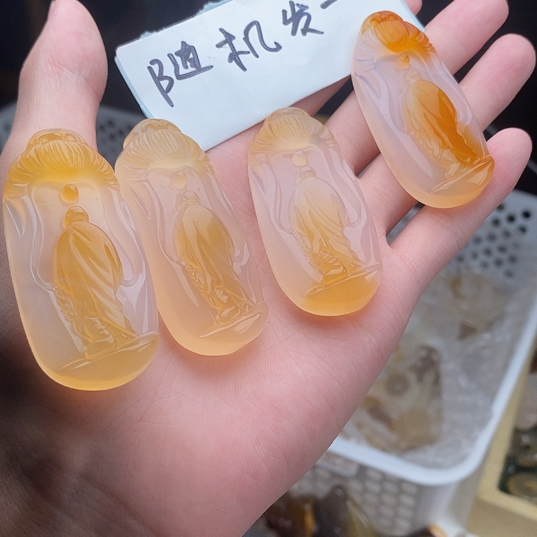 玛瑙/玉髓未镶嵌颈饰