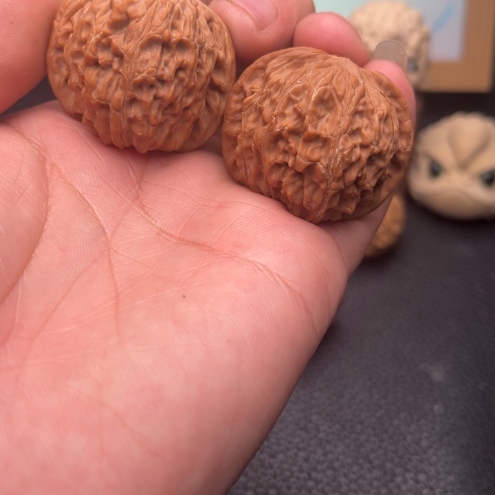 文玩核桃吊坠40全品磨盘