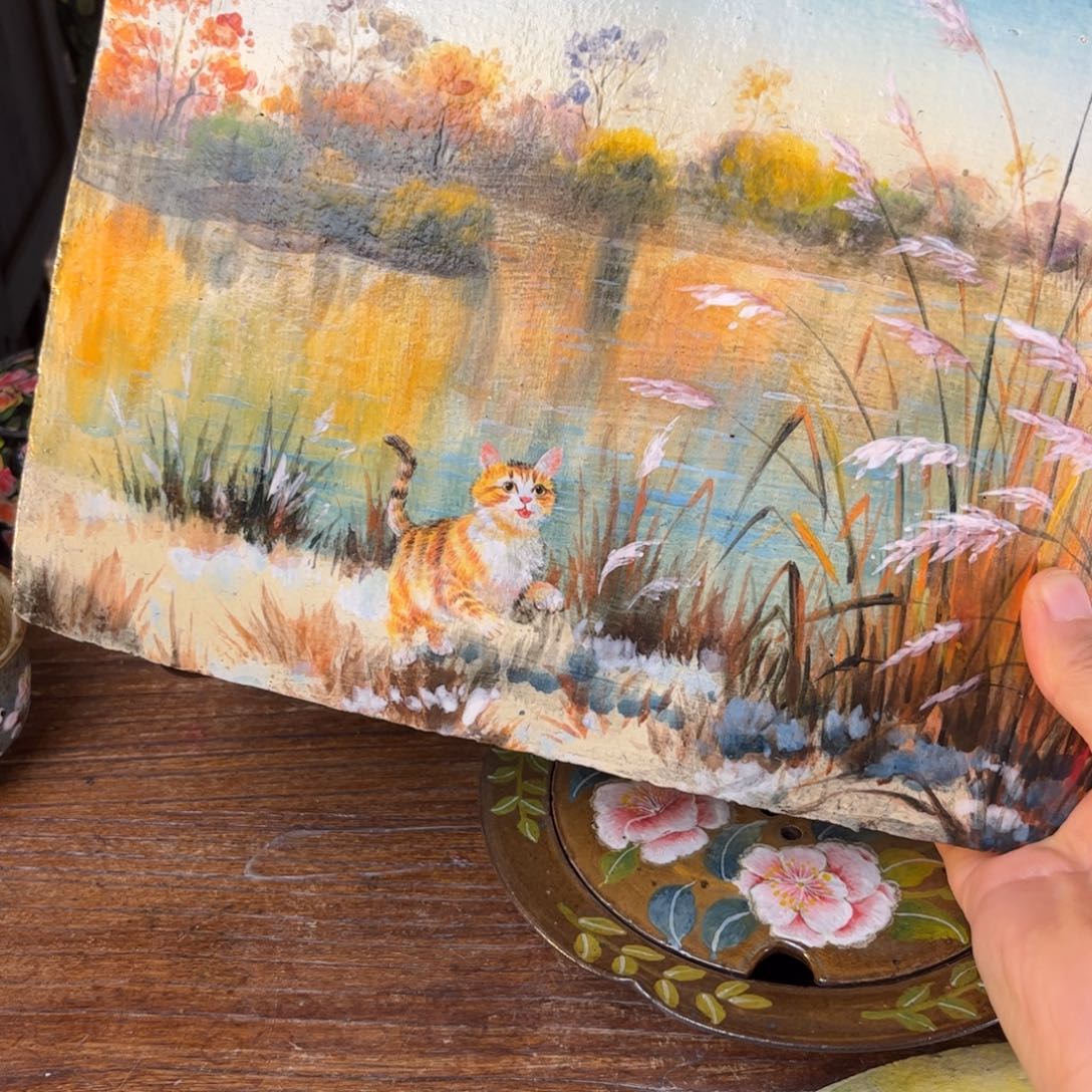 猫***睛釉下五彩斑斓色彩