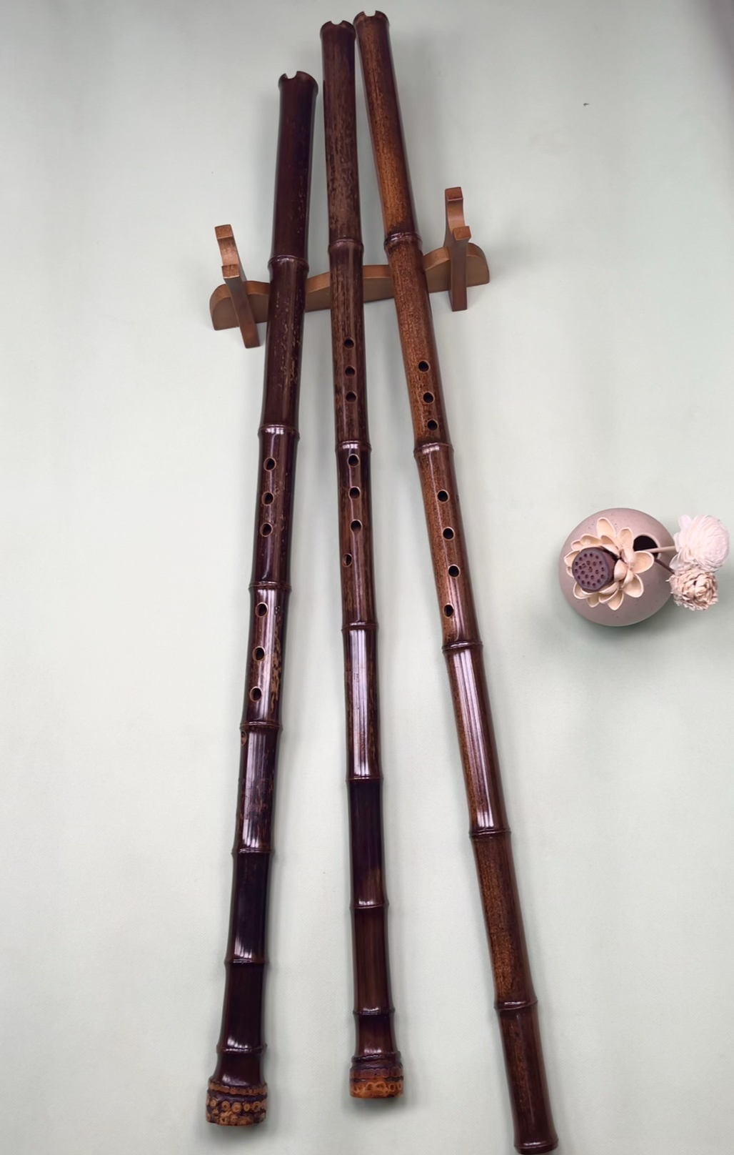 放漏 精品紫竹 大漆洞箫