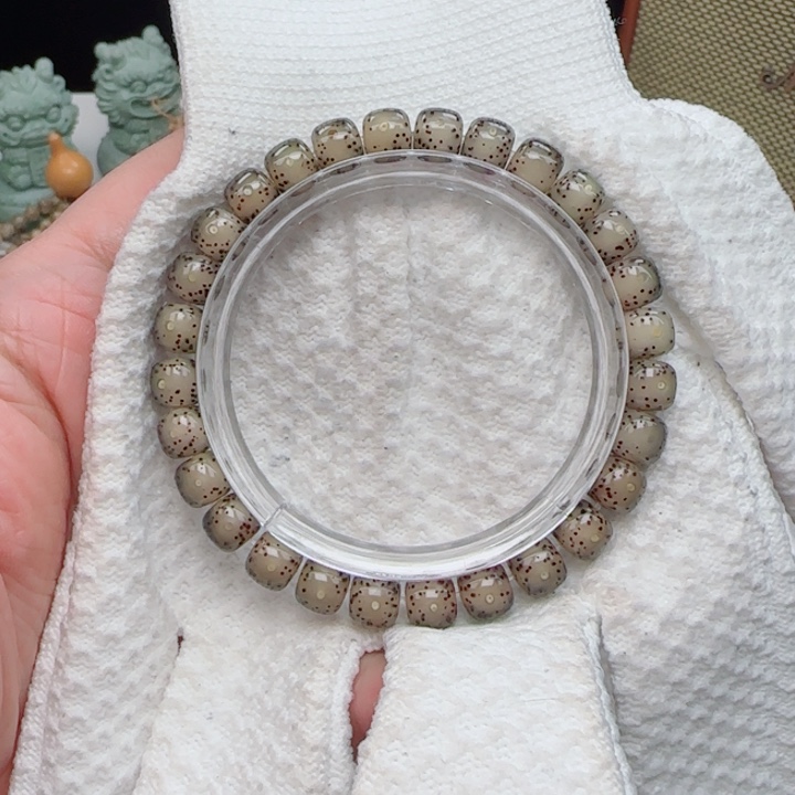 ****吖星月菩提手串冰糖月朗星稀8*7