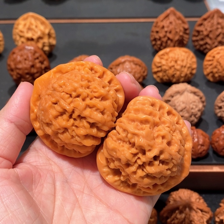 文玩核桃吊坠官帽1112