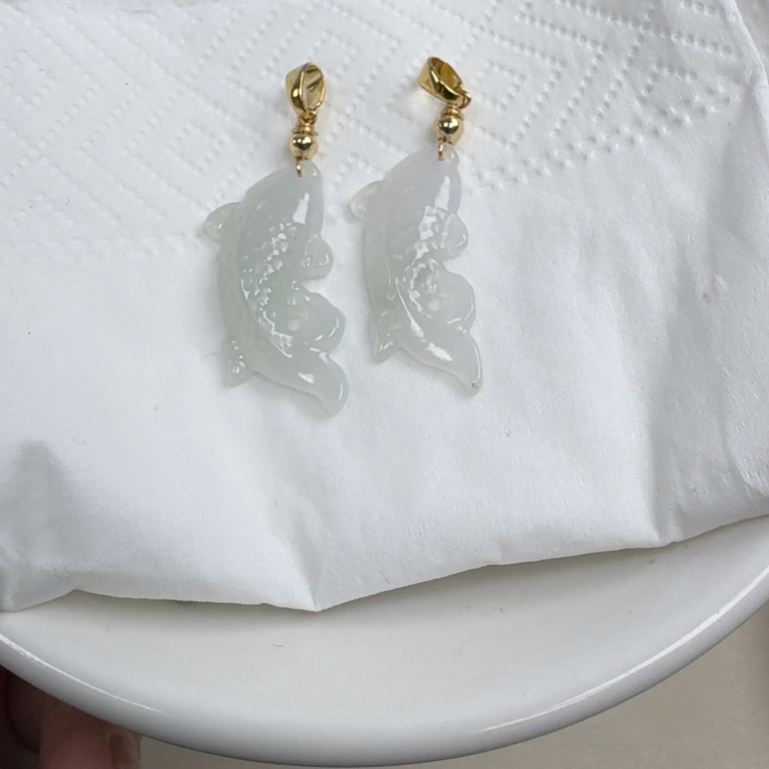 W****翡翠散珠锦鲤一条