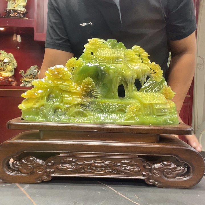 用***1玉家居摆件办公室摆件