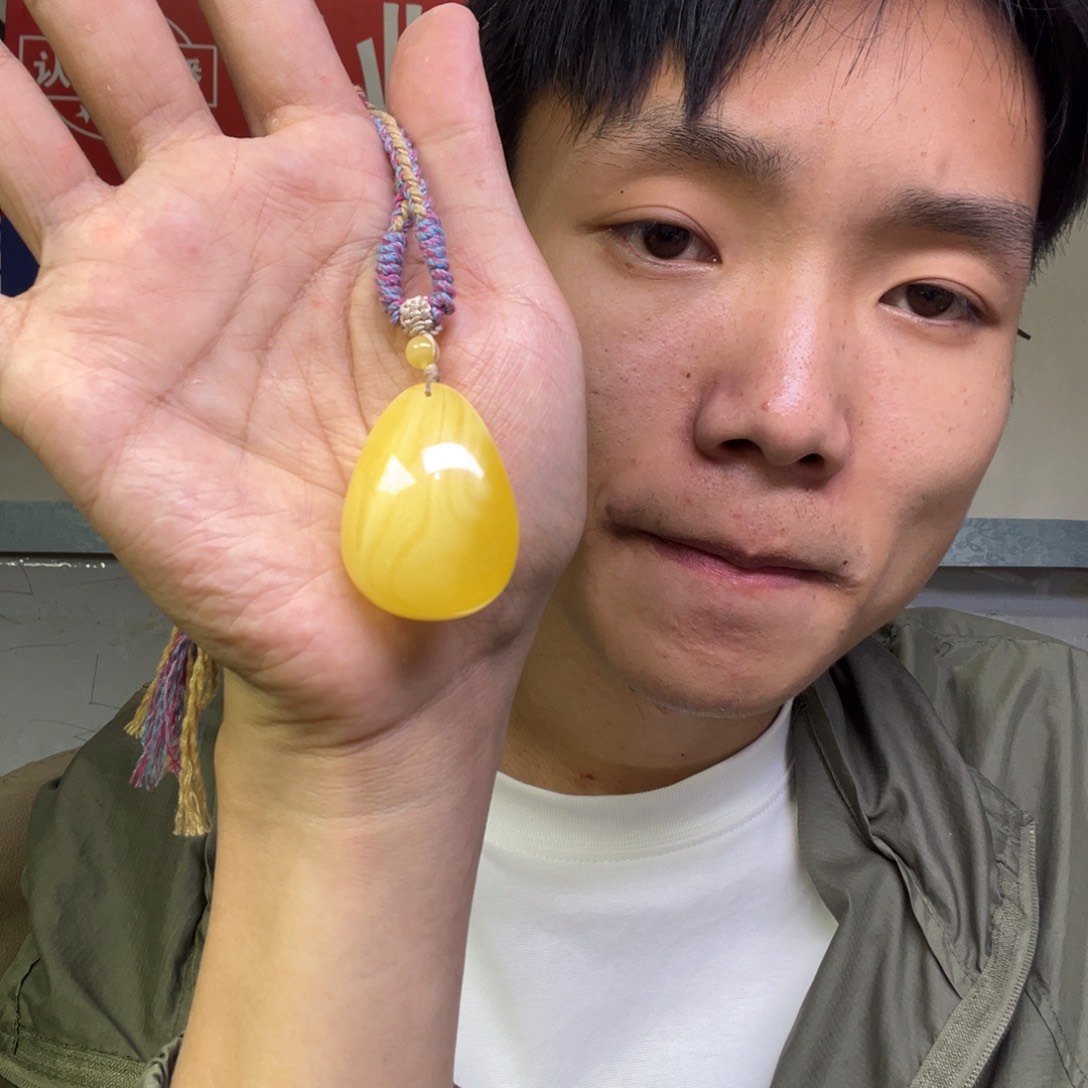 未镶嵌颈饰蜜蜡多样性老黄蜡白花蜡蜜蜡水滴货头