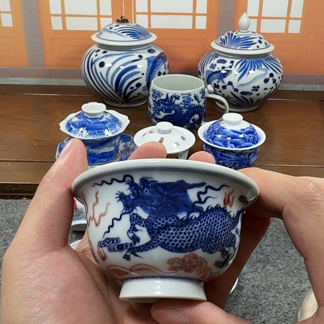 全手工全手绘陶瓷