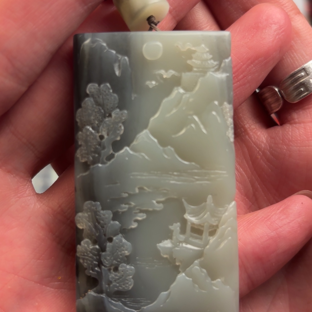 和田玉颈饰未镶嵌F****l