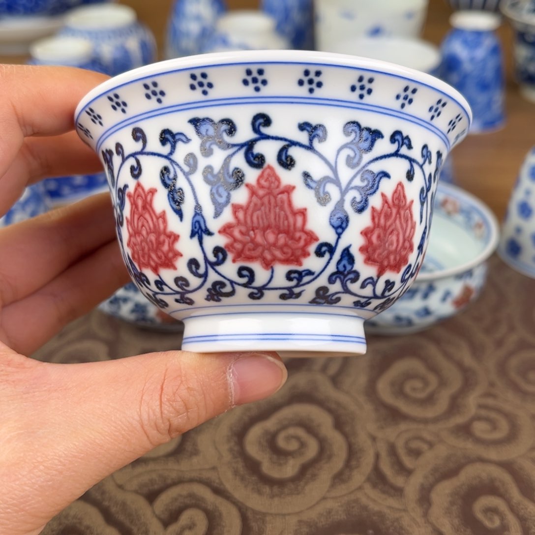 杯景德镇陶瓷杯子