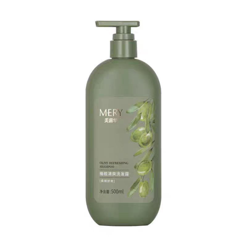 美露华橄榄清爽洗发露绿瓶500ml-临期品